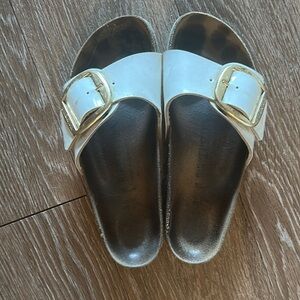 Birkenstock Madrid Big Buckle White 36